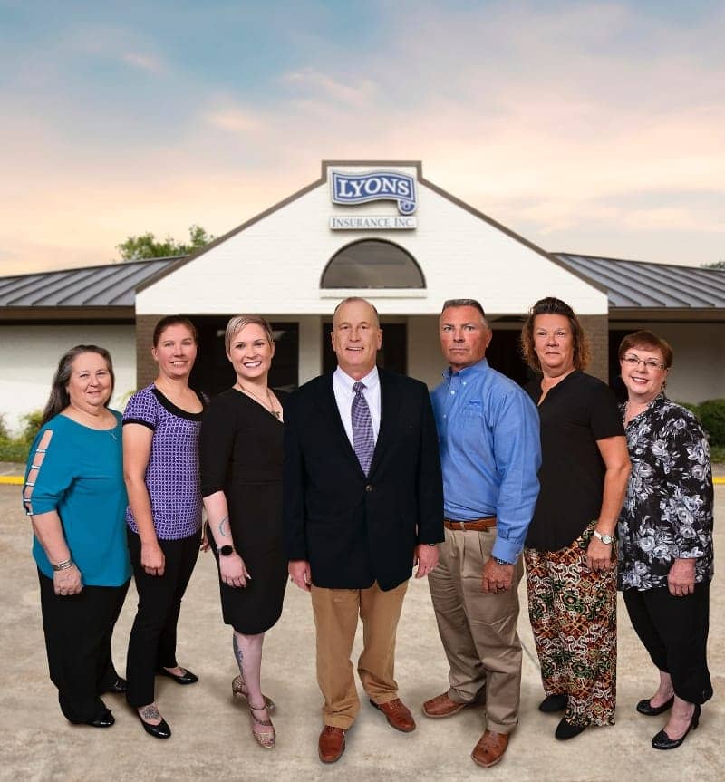 Lyons Insurance agency group photo
