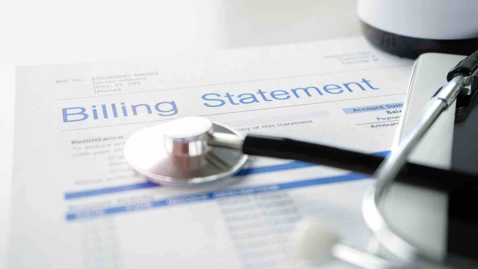 Health billing statement