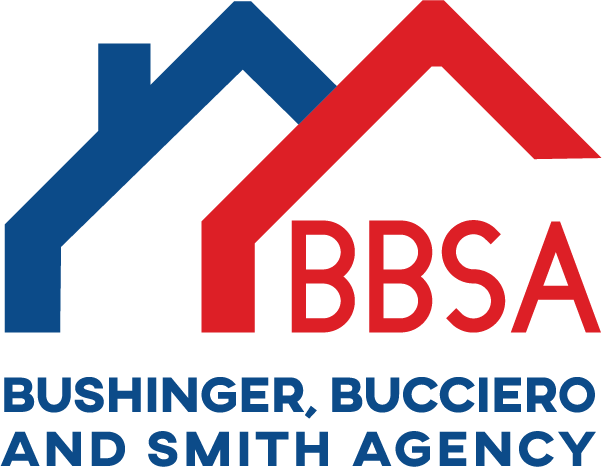 Bushinger, Bucciero, and Smith Agency BRAND 2022 Red and Blue