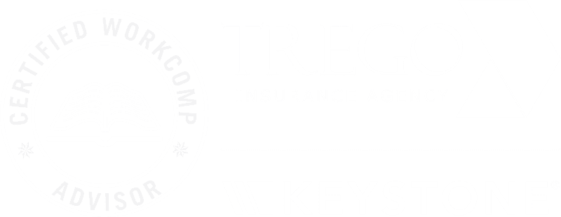 Trego Insurance Agency logo white