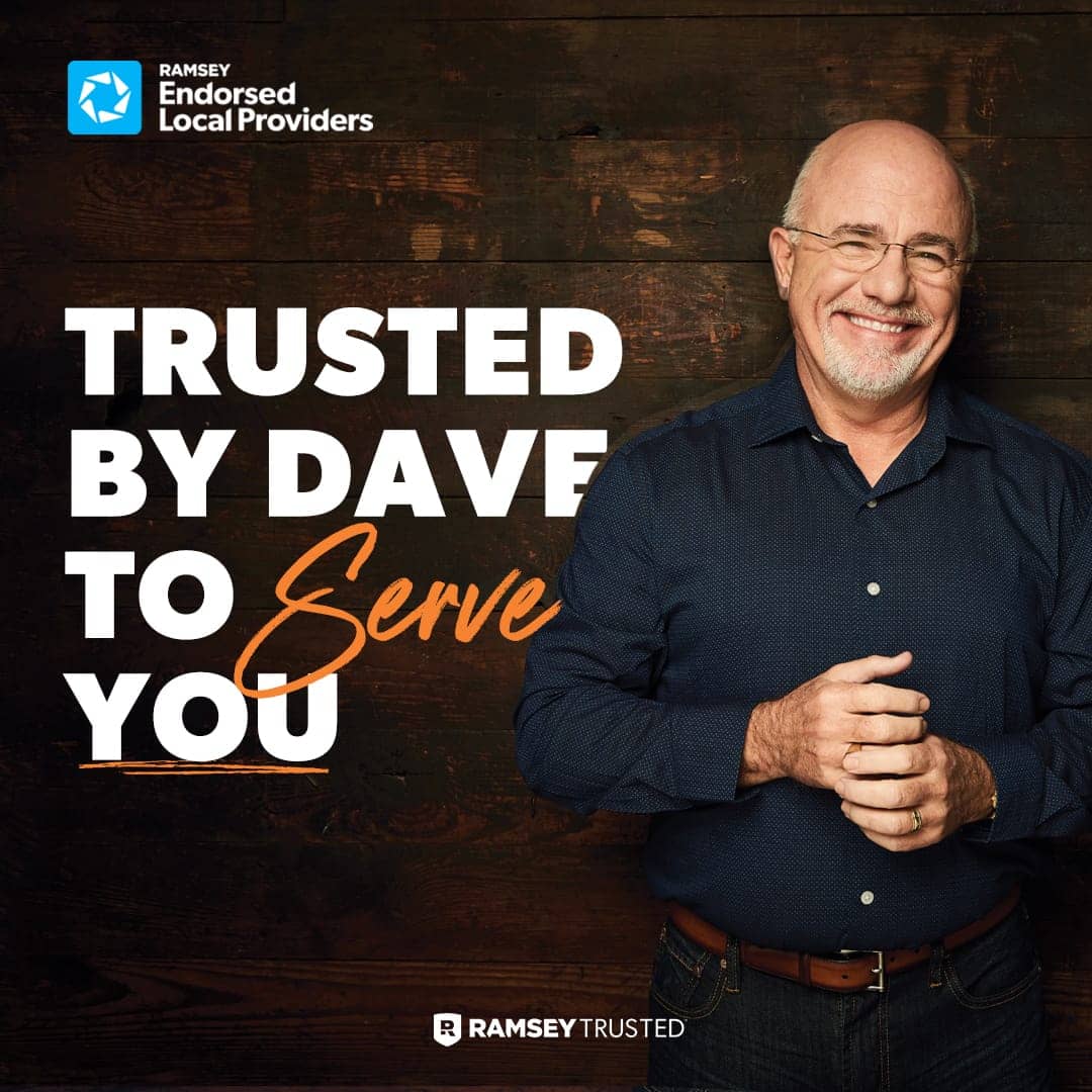 Dave Ramsey ELP trusted insurance graphic