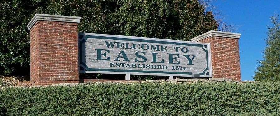 Easley Sign