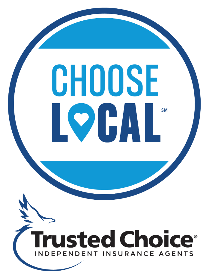 Trusted Choice logo blue Choose Local Badge