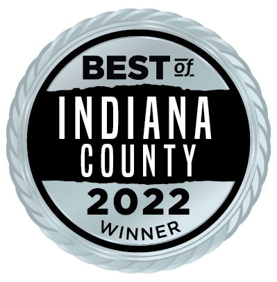 Silver badge Best of Indiana County 2022 Winner