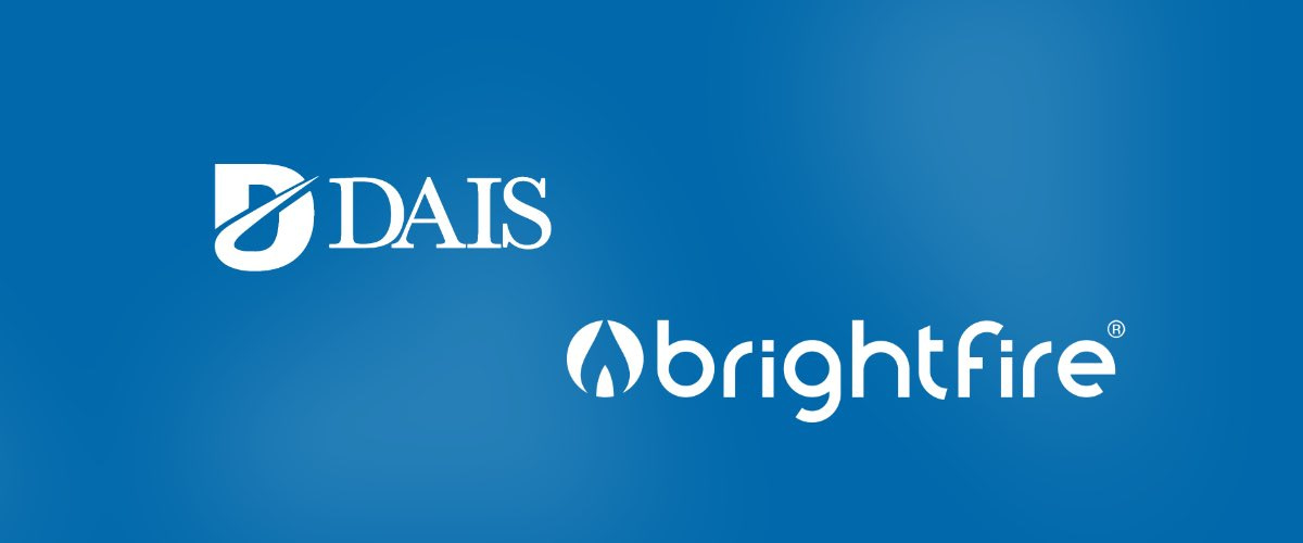 DAIS and BrightFire logos together