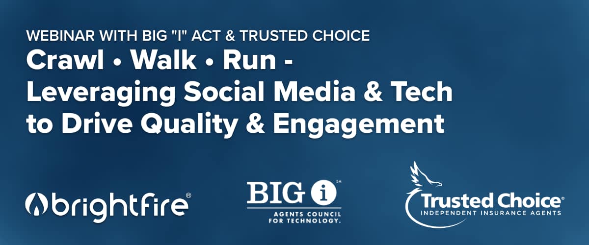 Big I Act webinar series recording advertisement