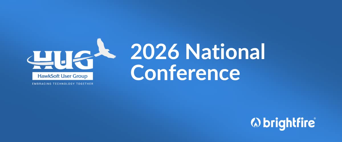 BrightFire | 2026 HUG Conference Banner