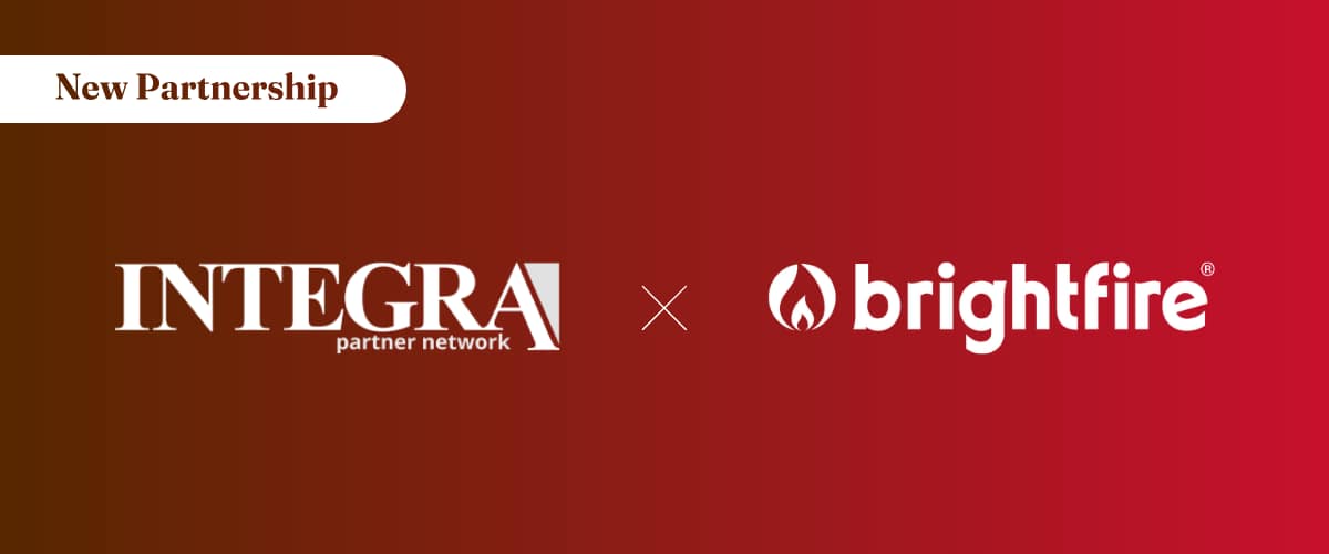 Integra Partner Network & BrightFire Banner
