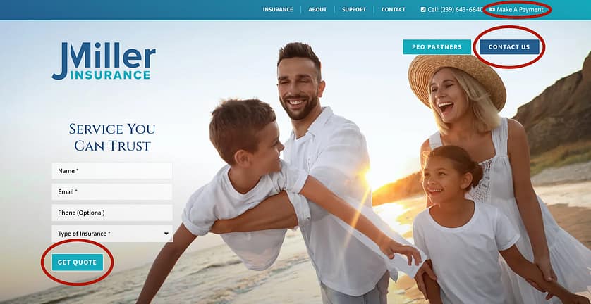 jmilller insurance ctas