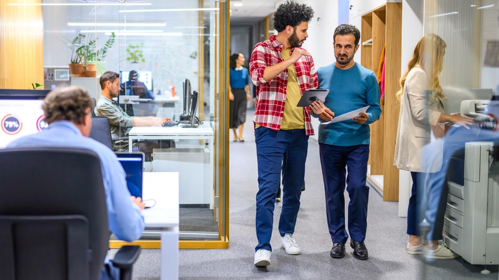 April 13 blog Busy office