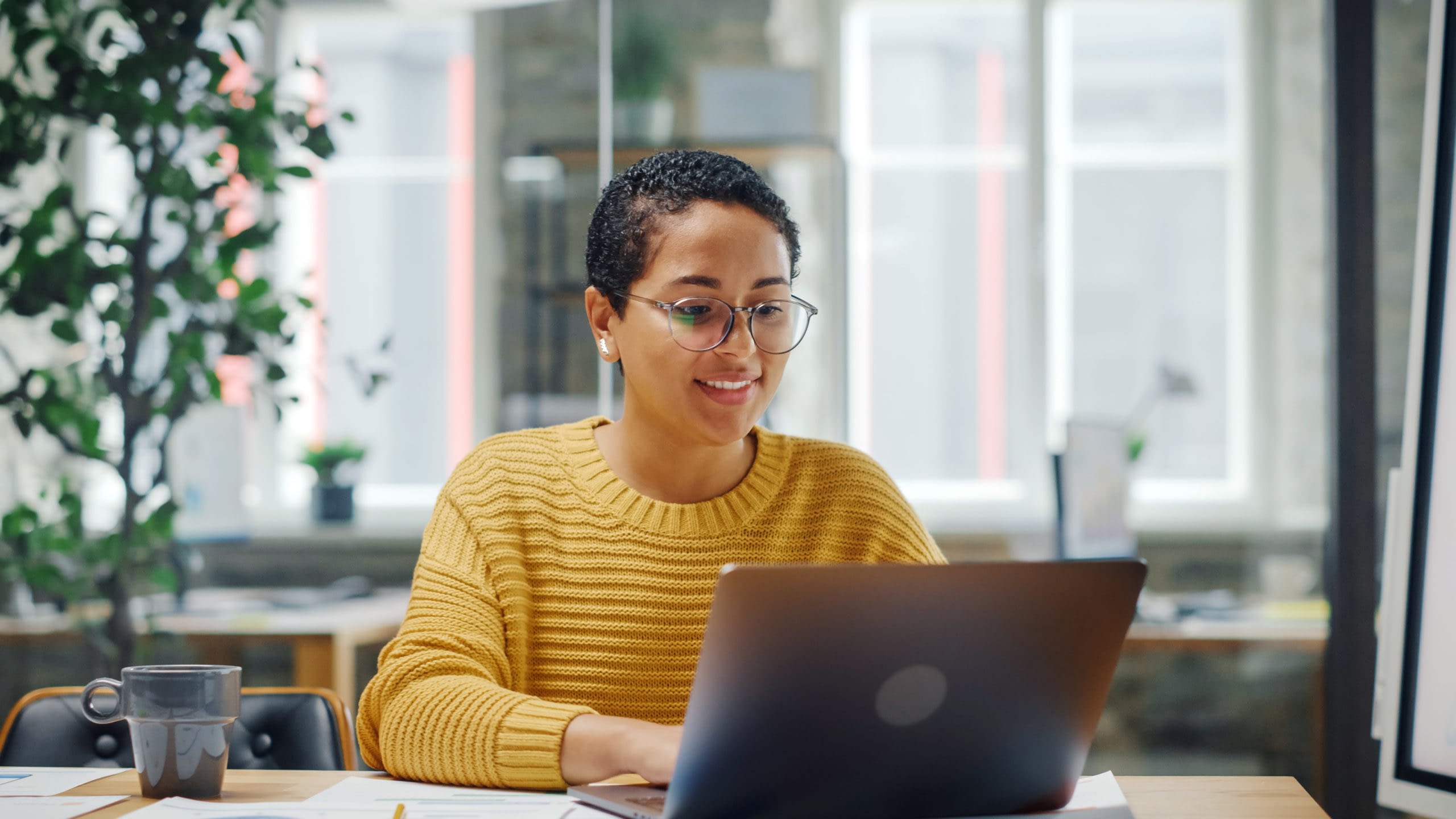 Young women viewing plans on the health insurance marketplace website.