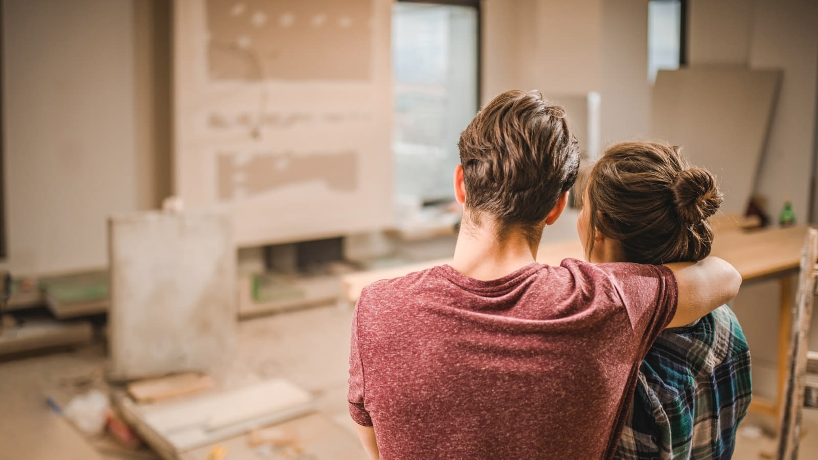 remodel couple remodeling their home