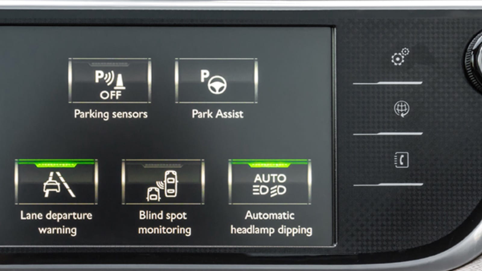Digital car dashboard