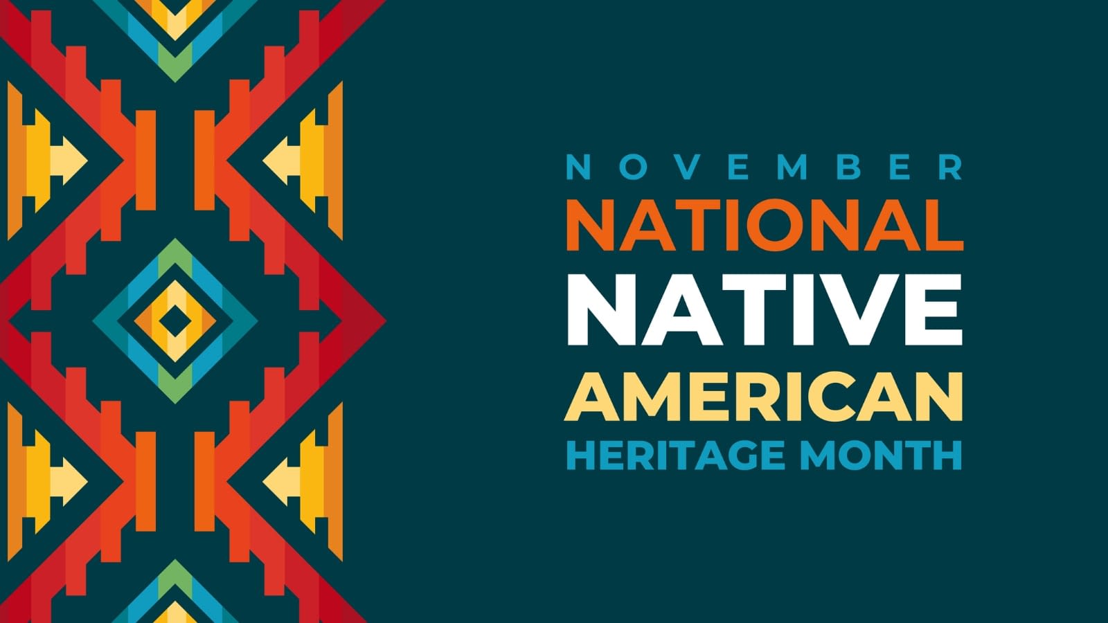 Nov 1 blog Native American Heritage Month Poster