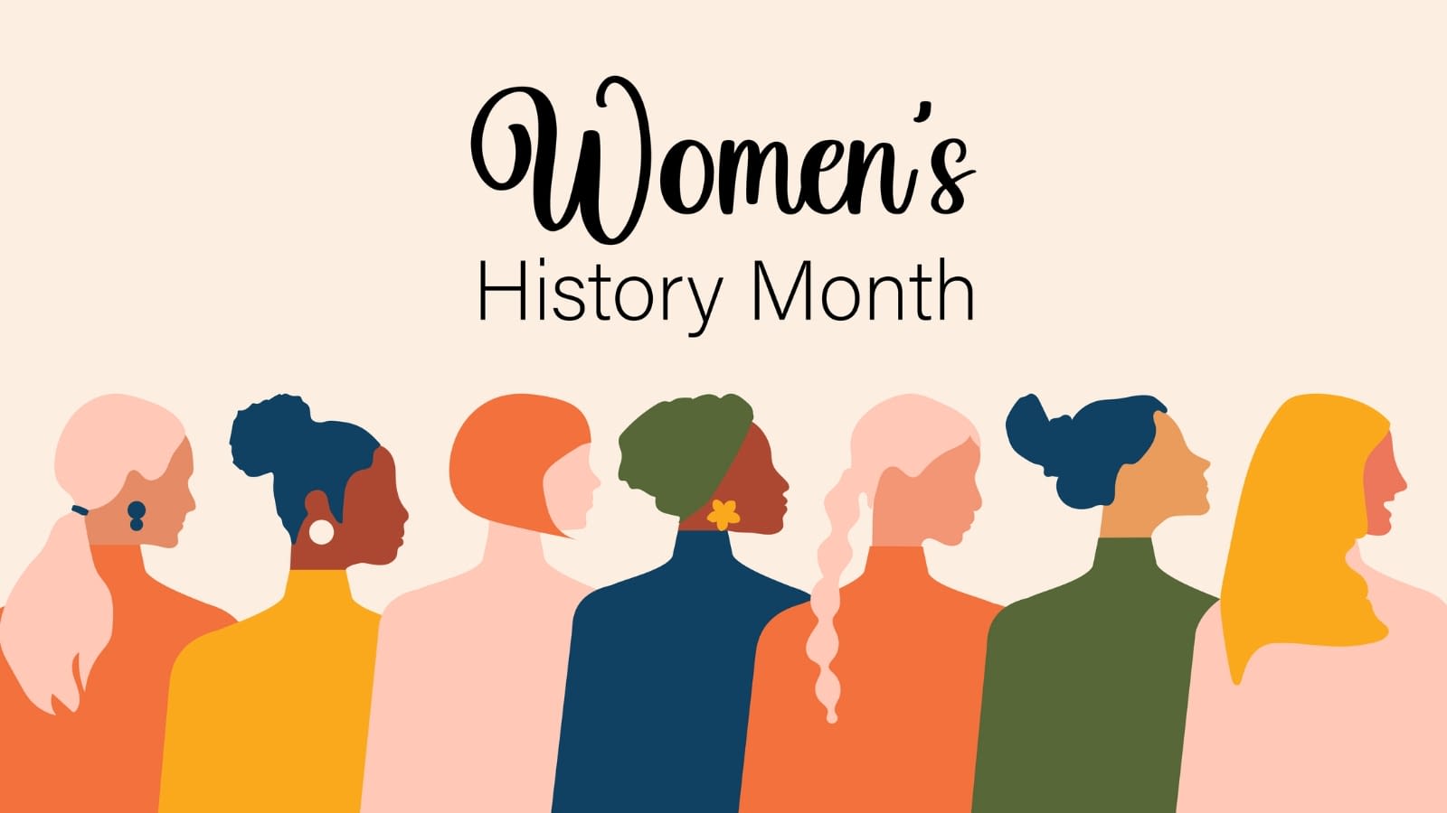 March 1 blog Women's History Month poster