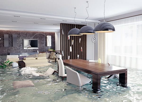 Flood Inside Building