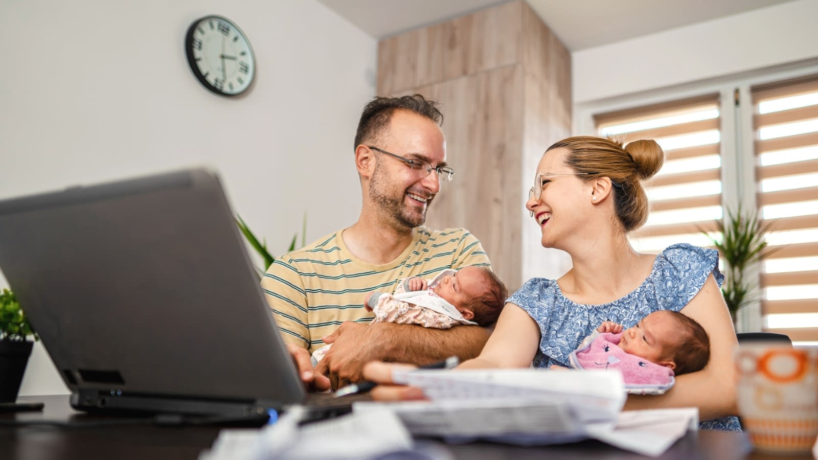 future planning married couple with two children