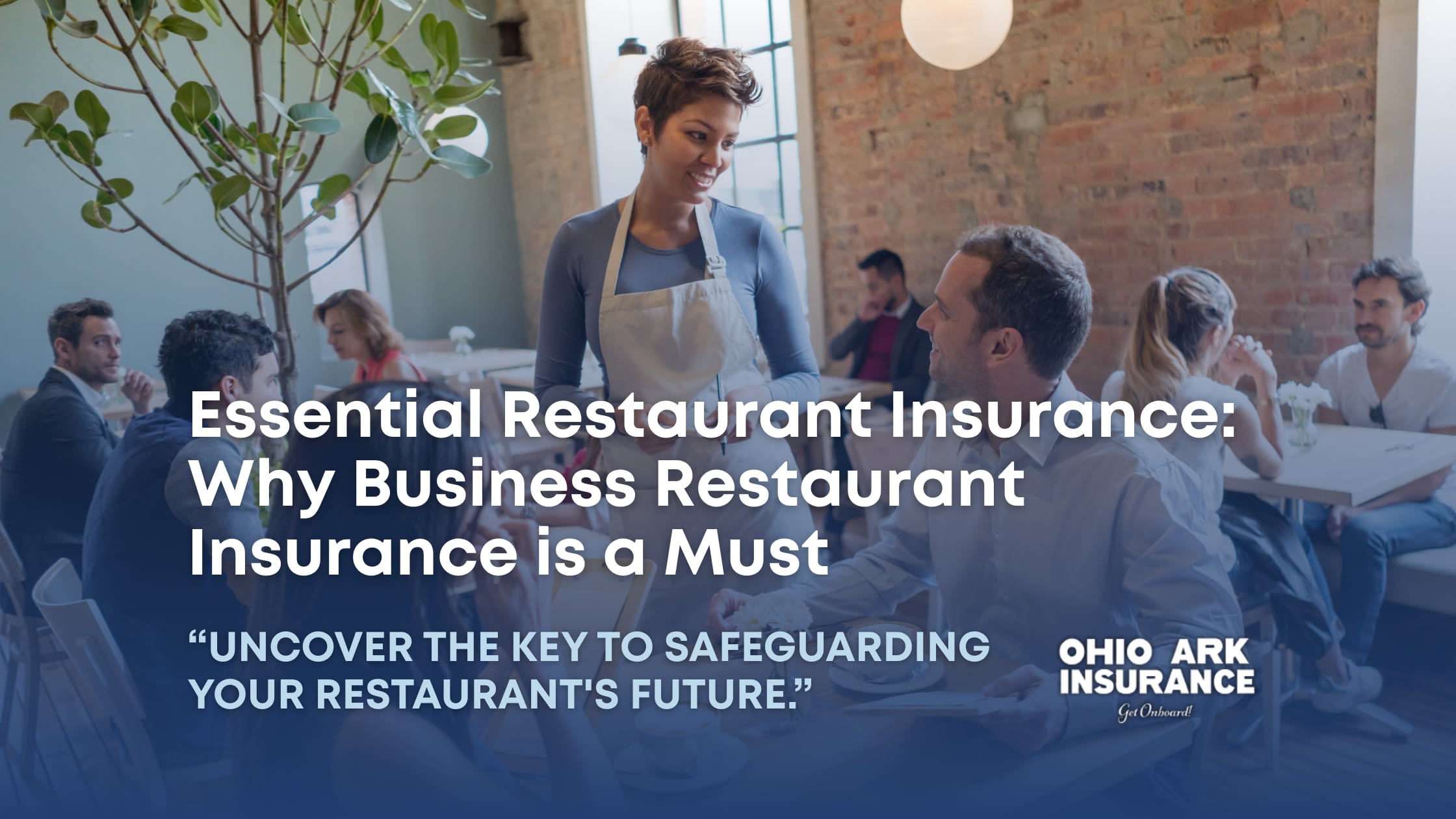 Restaurant manager reviewing insurance documents, illustrating the importance and benefits of business restaurant insurance for comprehensive coverage.