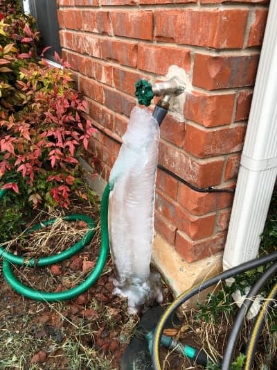 Photo of Frozen outdoor Spigot