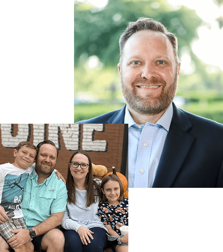 Wade Family and Headshot