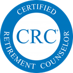 Certified Retirement Counselor logo CRC Certified Retirement Counselor logo