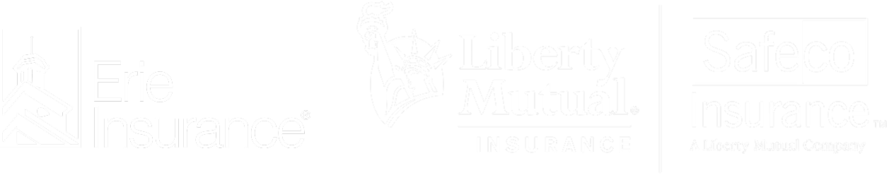 insurance-logos liberty mutual, safety insurance and Erie insurance logos