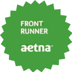 Font Runner Aetna badge