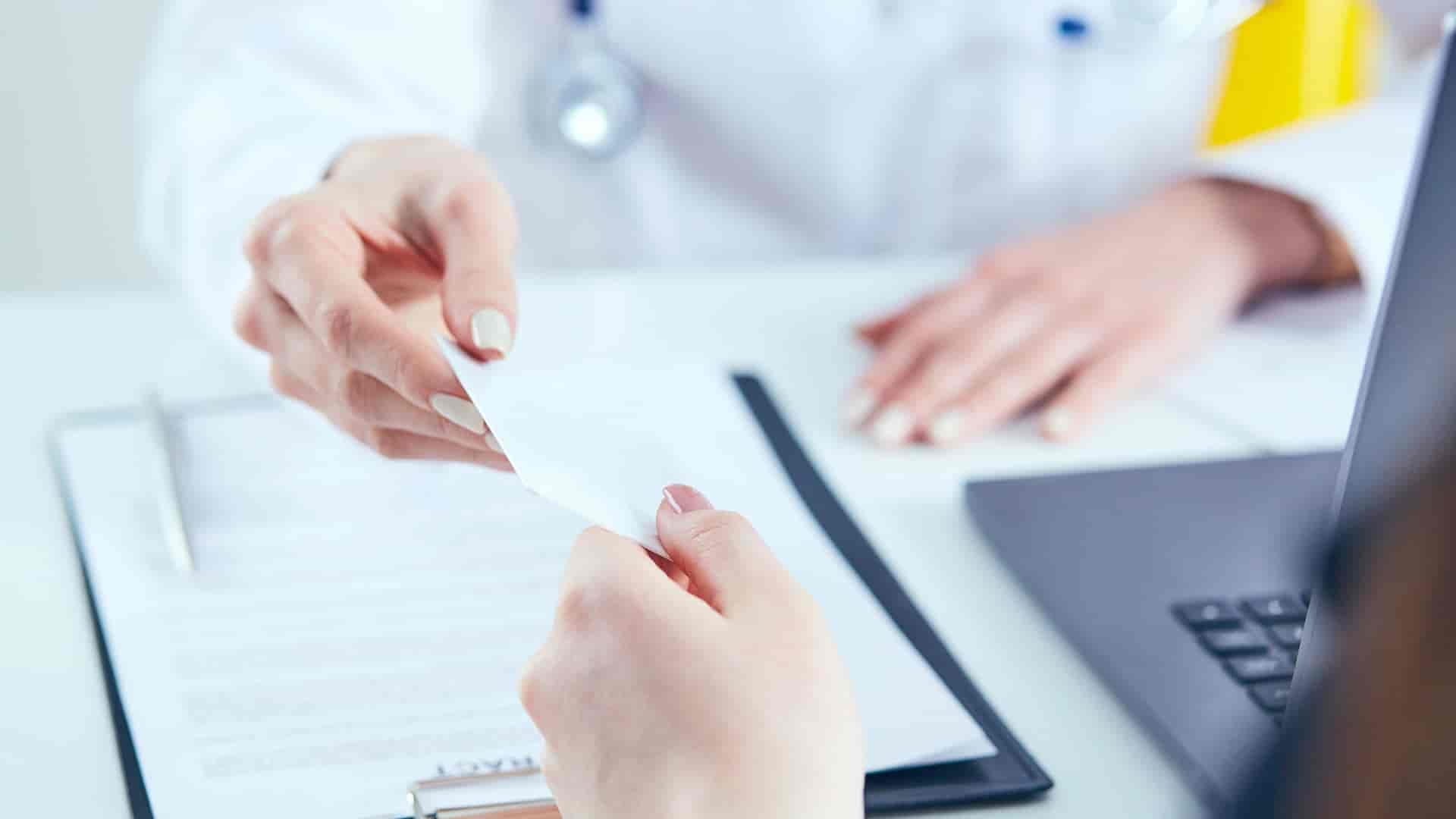 hands and documents