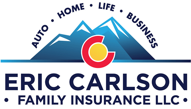 Eric Carlson Family Insurance logo auto home business life