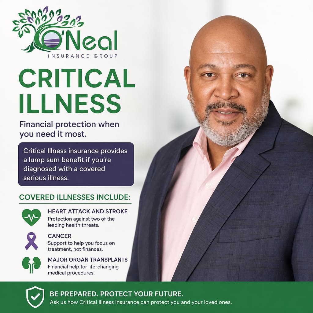 Free agent help joining a Critical Illness Insurance polict in Illinois, Nevada, Mississippi, Arizona, Texas, California, Florida, Georgia, Indiana, Louisiana, and Virginia. Assurity Life, Aetna Supplemental, Aflac, Gerber Life, GTL, Healthspring Supplemental, Heartland National Life, Manhattan Life, Medico, Mutual of Omaha, NCD, National General / Allstate, Physicians Mutual, UHOne, United American / Globe Life,