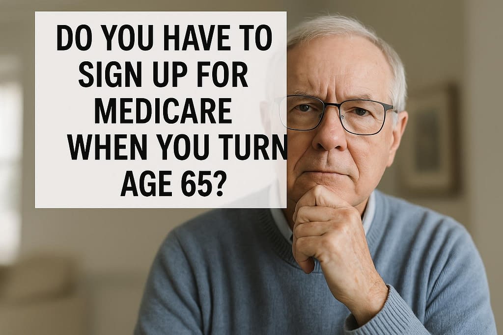 Do you have to sign up for Original Medicare When You Turn age 65 and live in one of these states: Illinois, Nevada, Mississippi, Arizona, Texas, California, Florida, Georgia, Indiana, Louisiana, or Virginia?