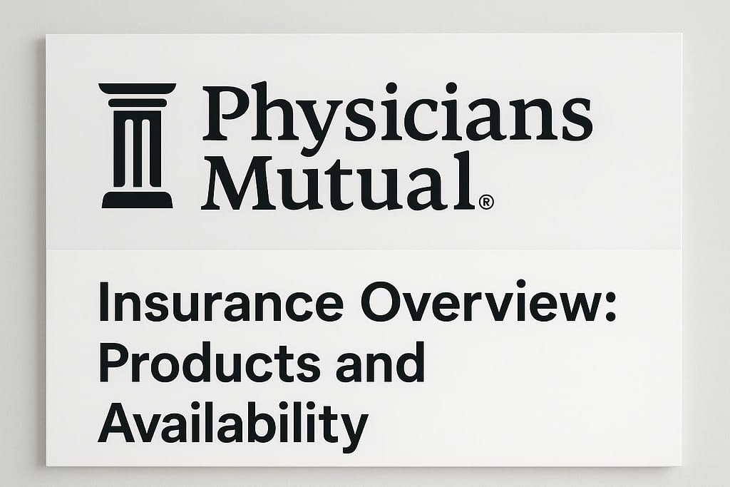 Physicians Mutual Insurance Products States and Regional Availability in Illinois, Nevada, Mississippi, Arizona, Texas, California, Florida, Georgia, Indiana, Louisiana, and Virginia.