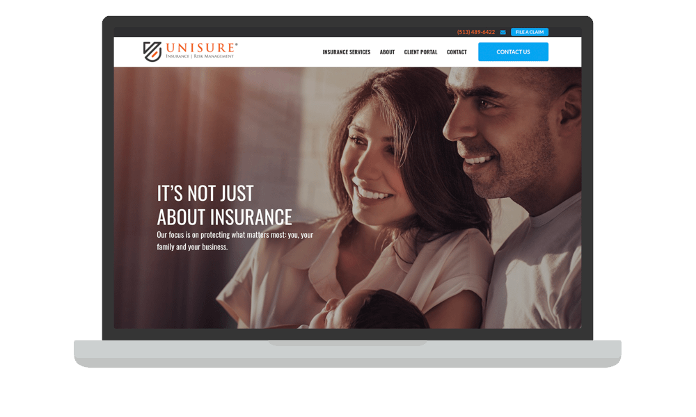 Beautiful, CustomDesigned Insurance Agency Websites BrightFire