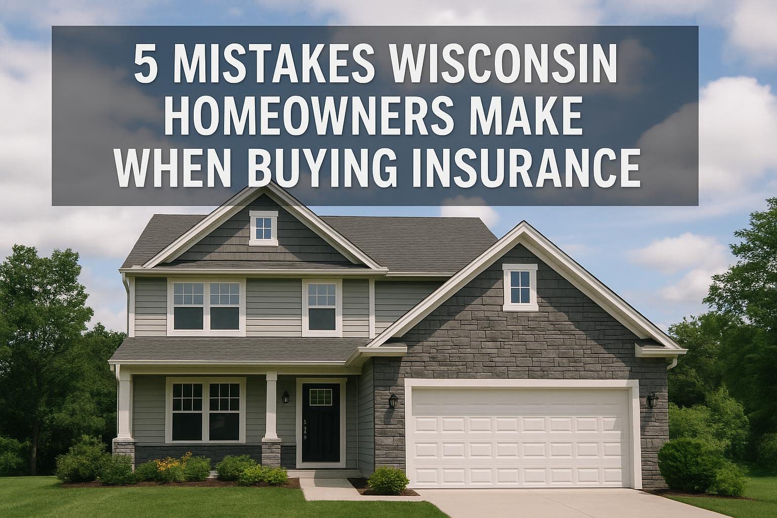 Common Mistakes Wisconsin Homeowners Make When Purchasing Insurance
