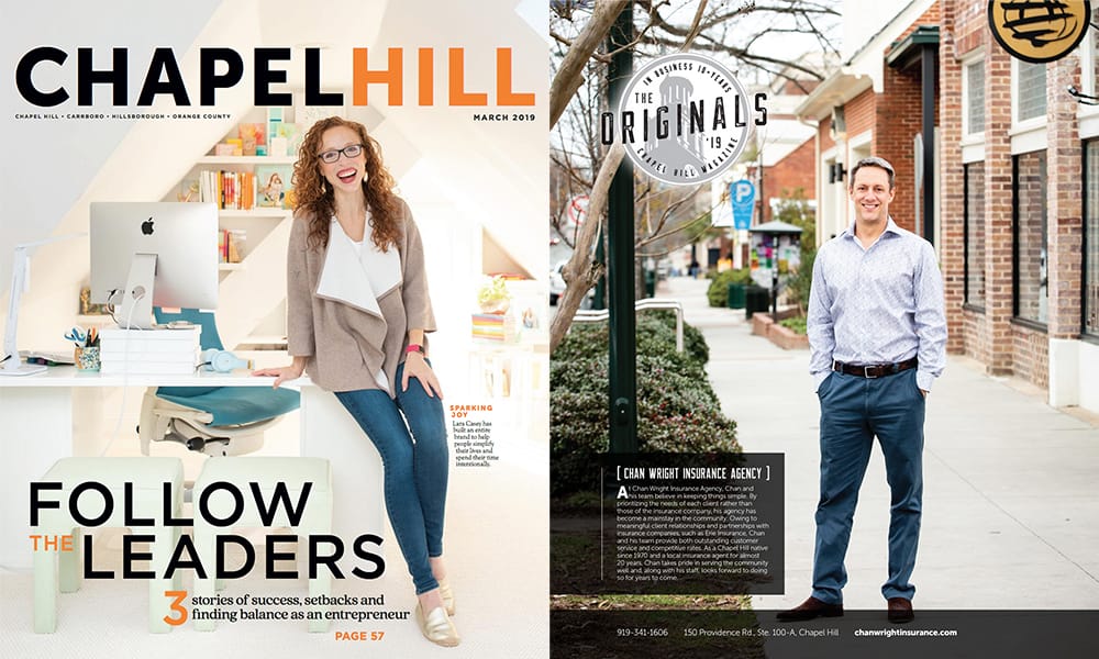 Chapel Hill Magazine March 2019 Ad