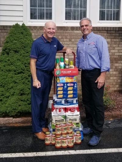 Ray and Jerry food drive