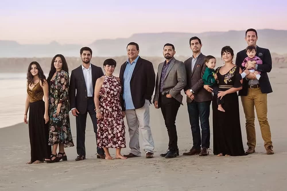 Photo of Agency Owner's family on the beach