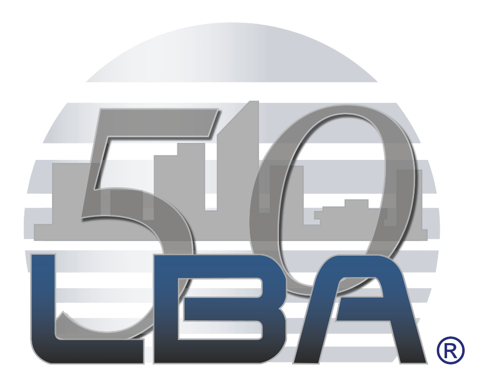 LBA-50-years-silver-dark LBA Logo