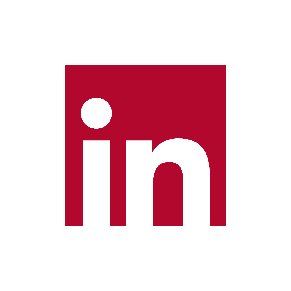 LinkedIn Icon red