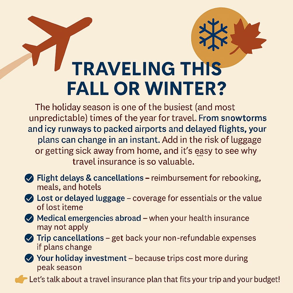 Fall & Winter Travel Fall & Winter Travel