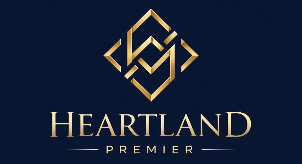 Heartland Premier logo with gold emblem CHAT GPT 02122026 Heartland Premier logo