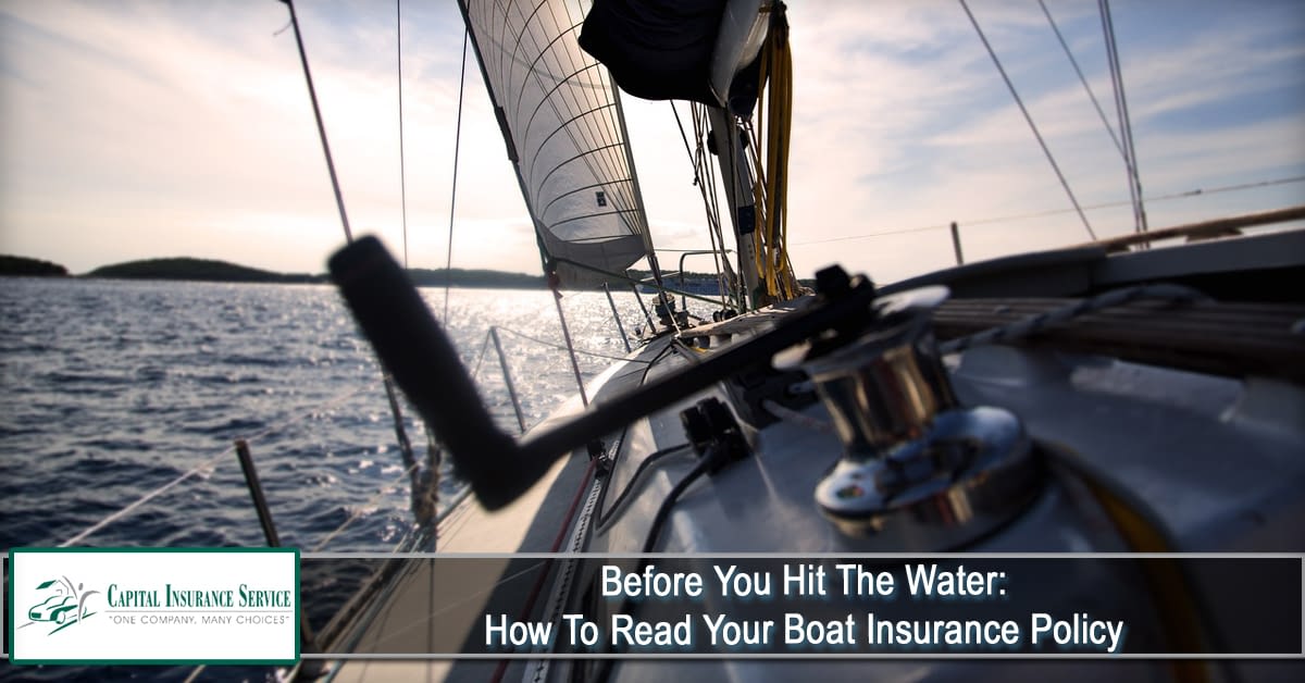 Before You Hit the Water How to Read Your Boat Insurance Policy