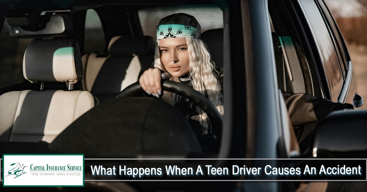 What Happens When a Teen Driver Causes an Accident