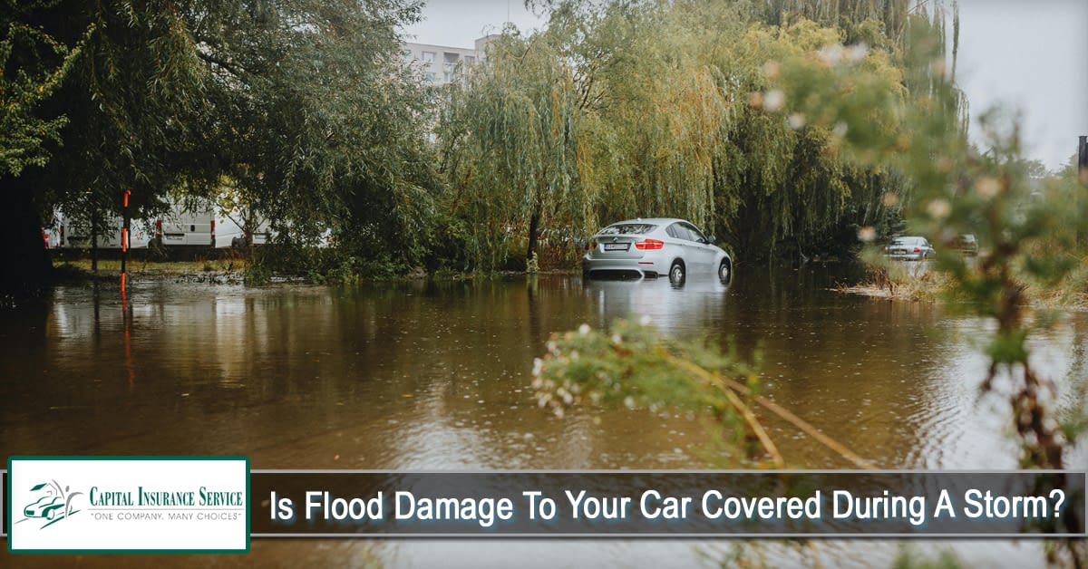 Is Flood Damage to Your Car Covered During a Storm