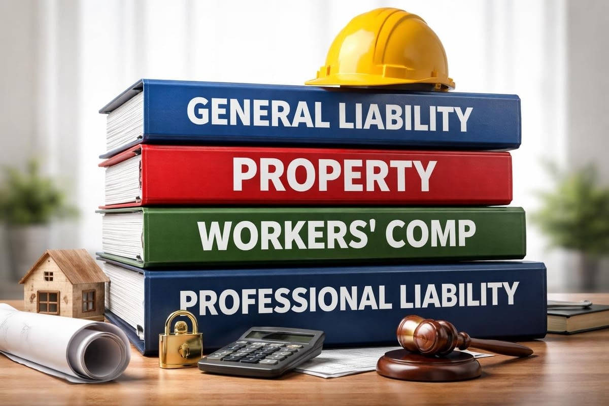 GL property wc prof liability