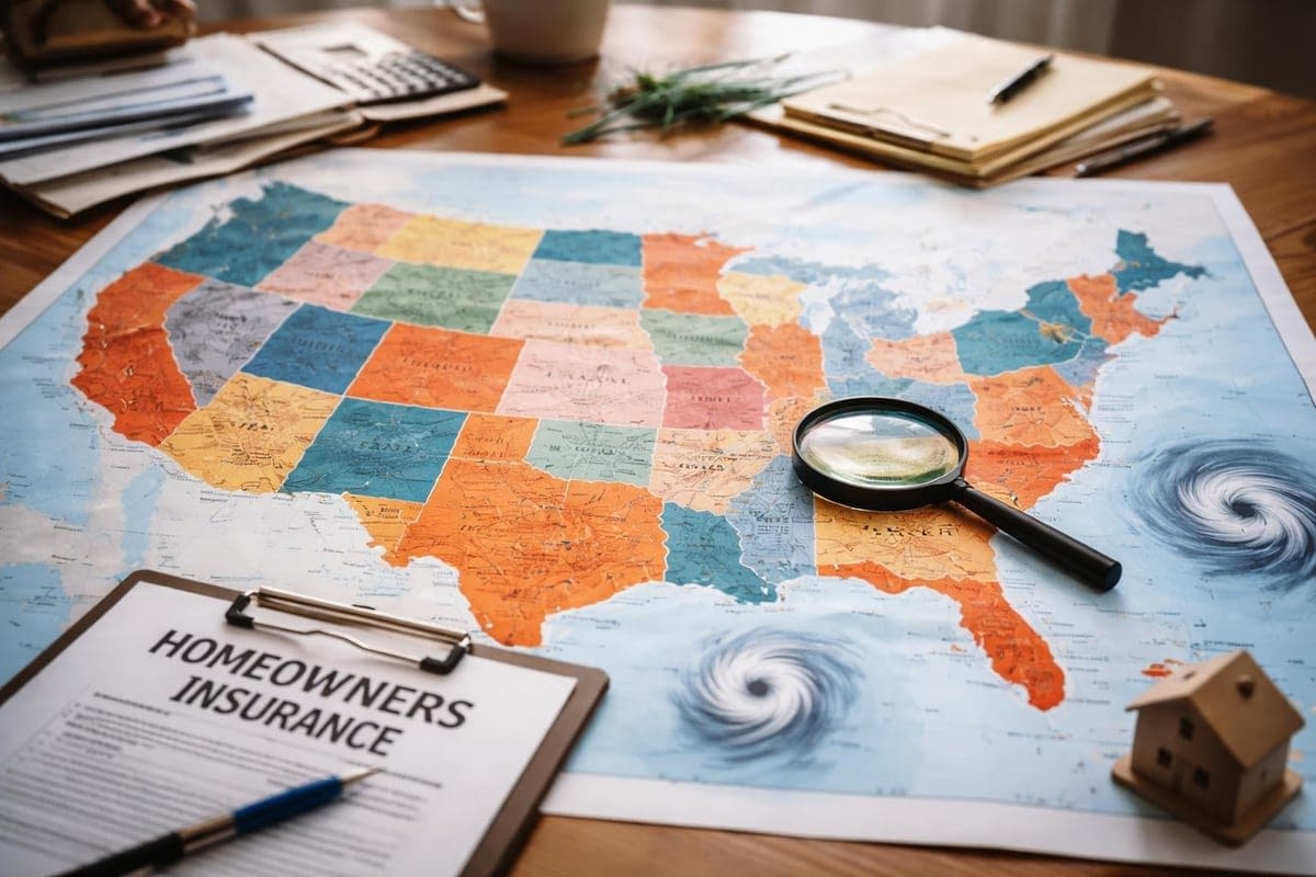 homeowner insurance map