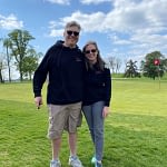 Liz Mika of Redmer Insurance at the Greg Redmer Jr Memorial Golf Tournament