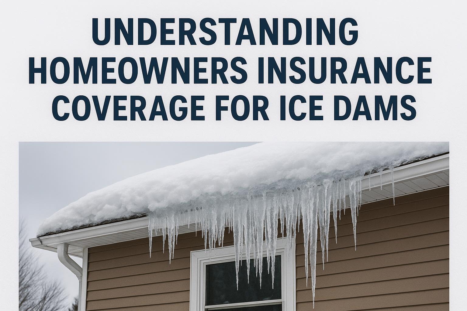 Explaining Homeowners Insurance Coverage for Ice Dam Damage