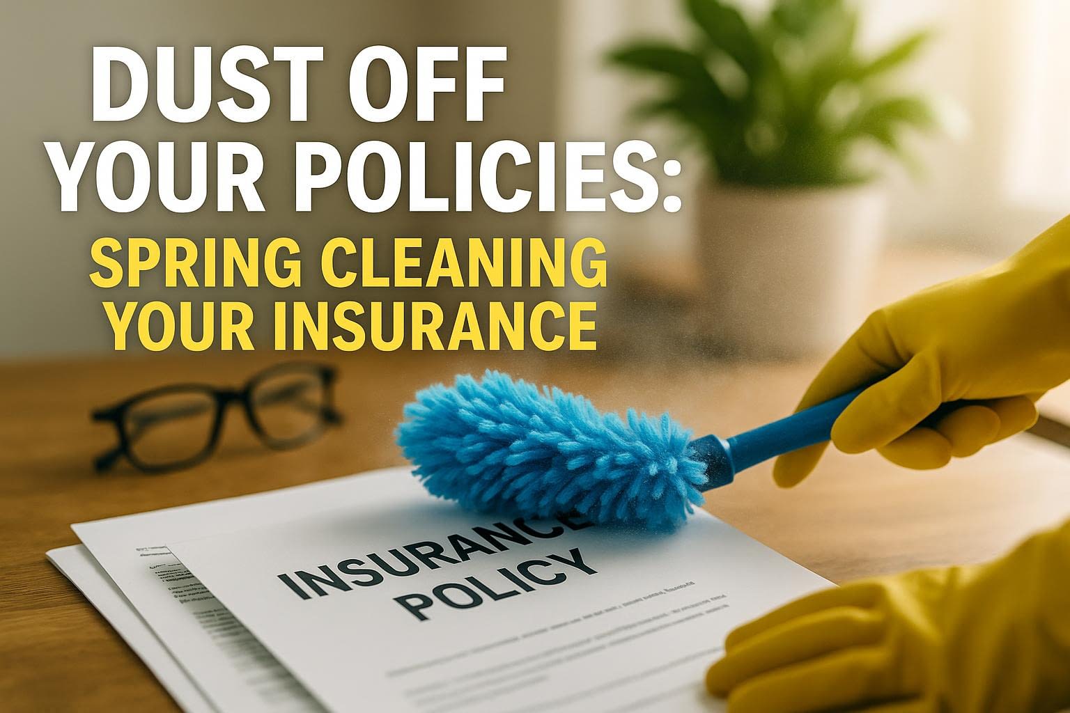 Reviewing Insurance Policies During Spring Cleaning