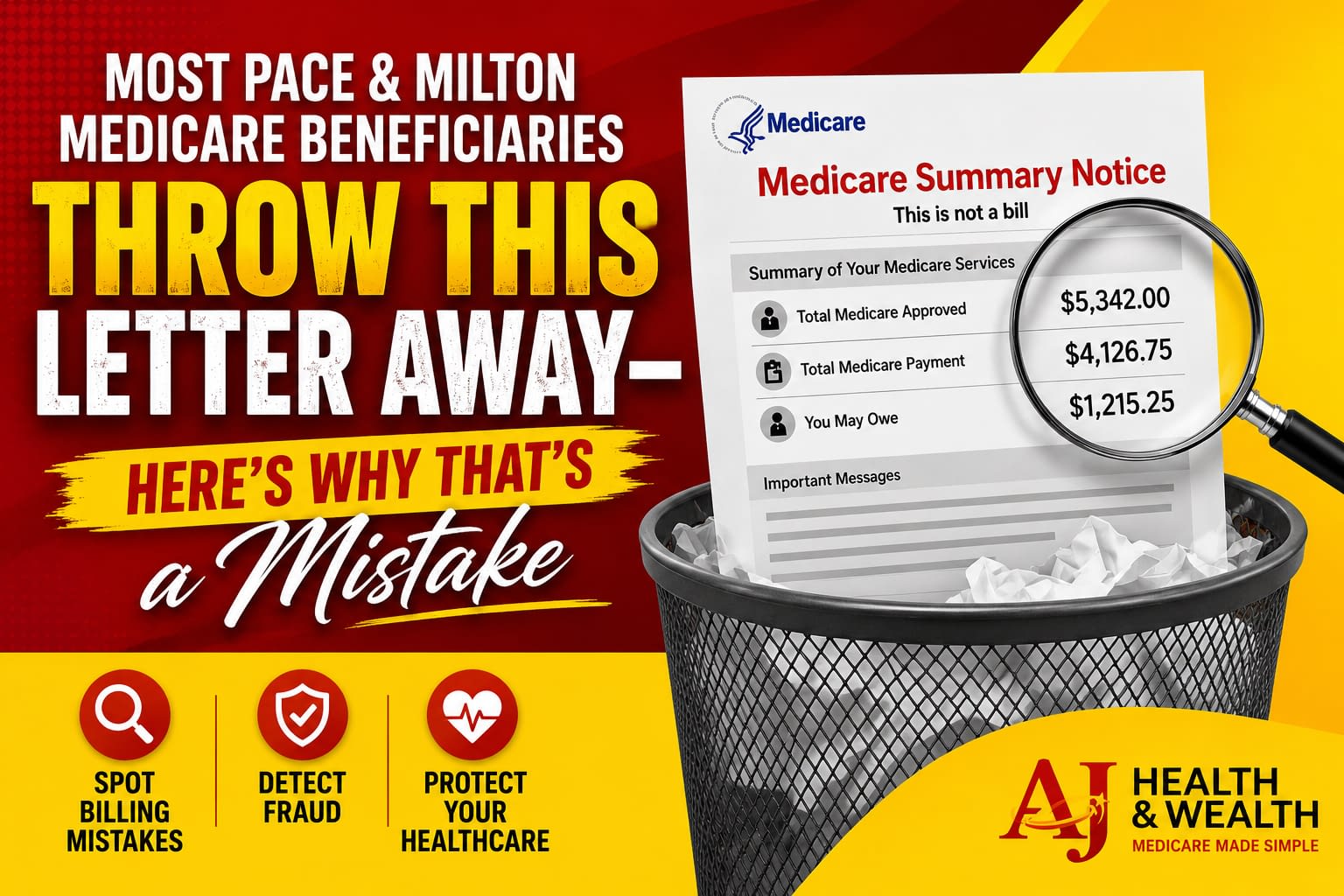 Medicare Summary Notice Letter Blog